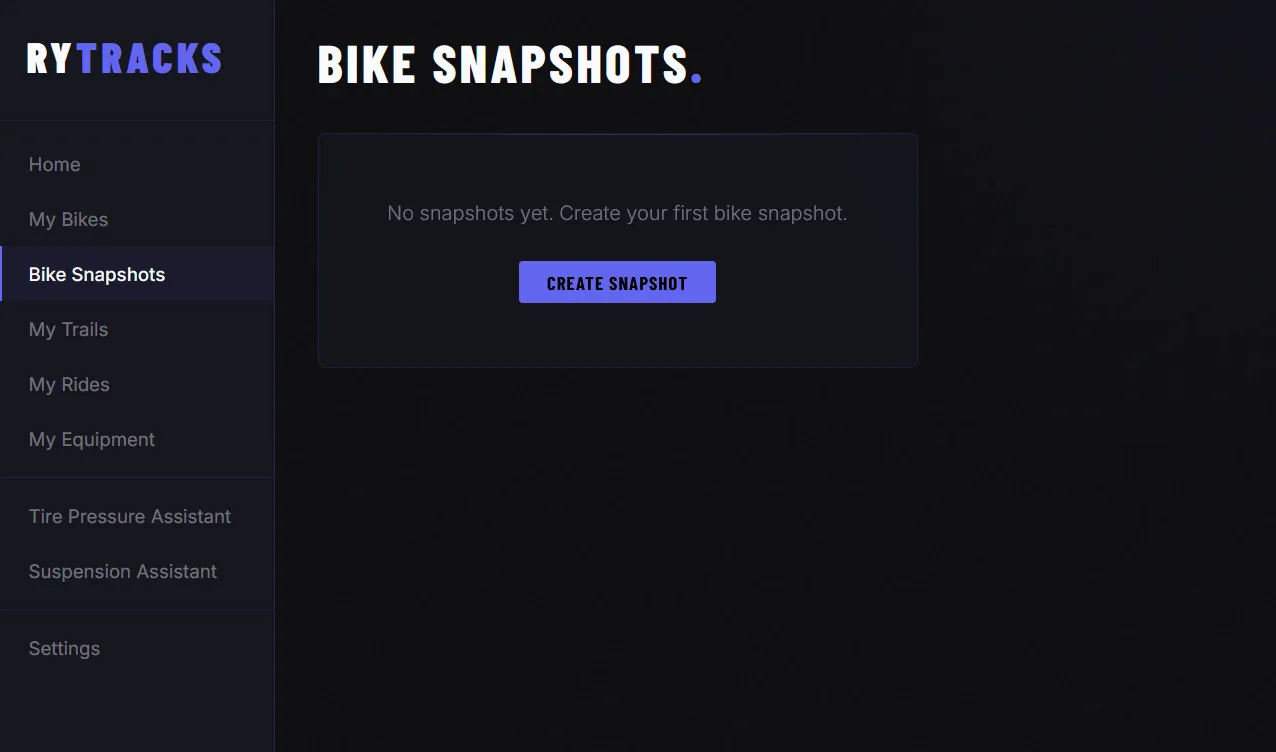 Bike Snapshots overview