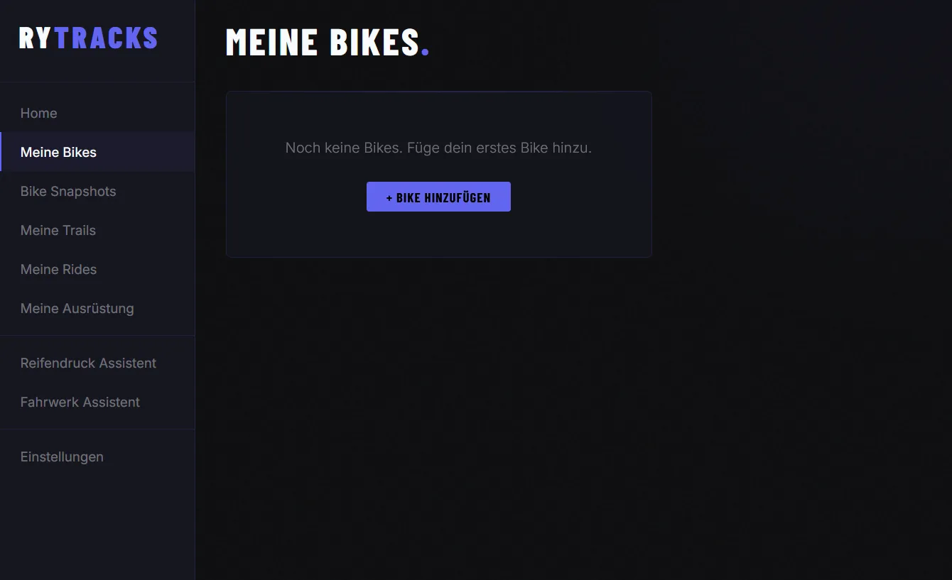 Meine Bikes Übersicht